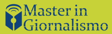 Master in Giornalismo