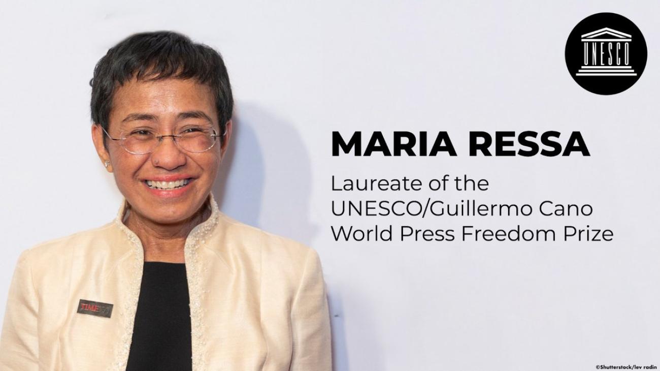 Maria Ressa: dal premio UNESCO al Nobel per la Pace